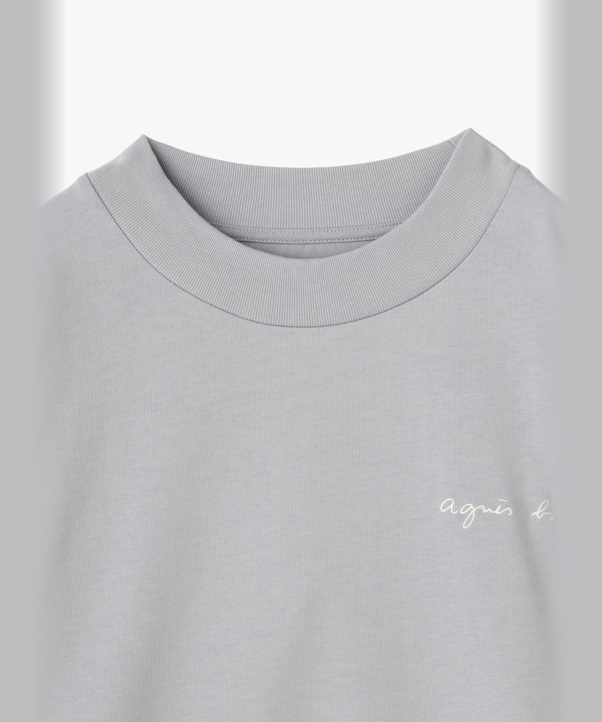 HOMME メンズ メンズ ロゴ 刺繍 コットン 半袖 Tシャツ "Horace" グレー系その他