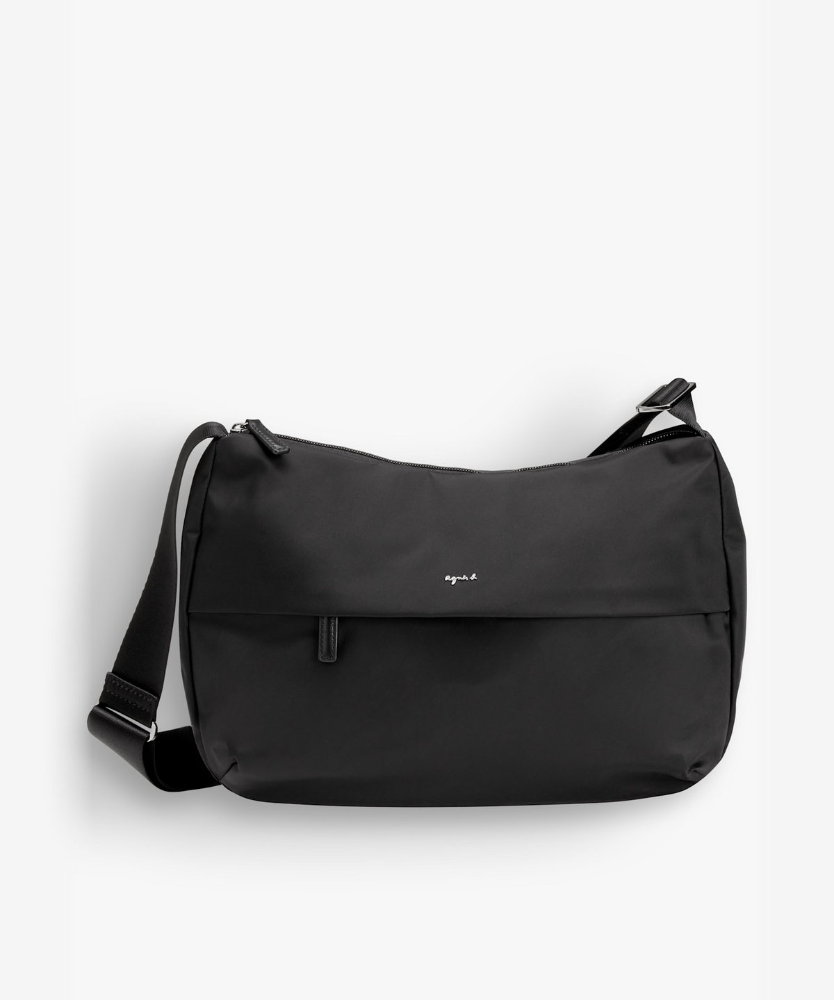 VOYAGE ウィメンズ バッグ＆ウォレット ナイロン ラージ ショルダーバッグ "Cecile" NS24-01 ブラック