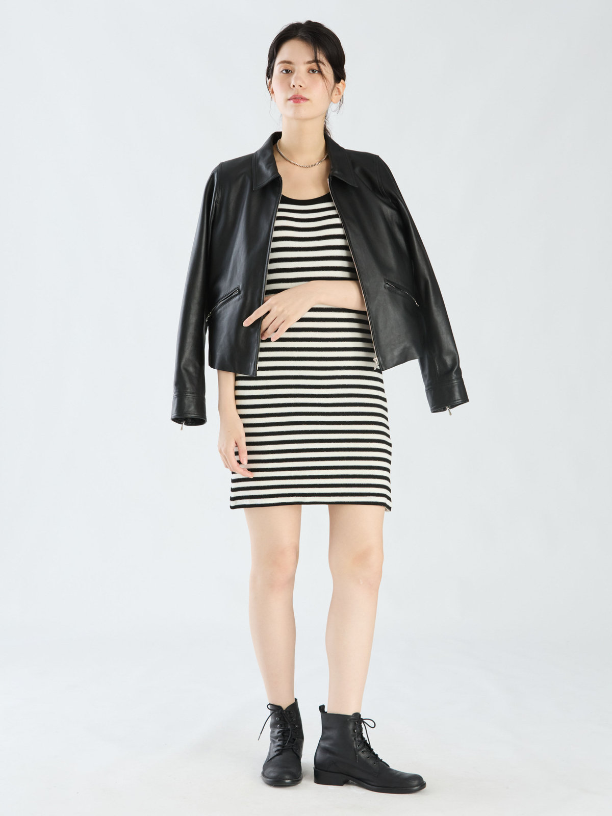 FEMME ウィメンズ 【Outlet】JIU6 ROBE ワンピース ブラック