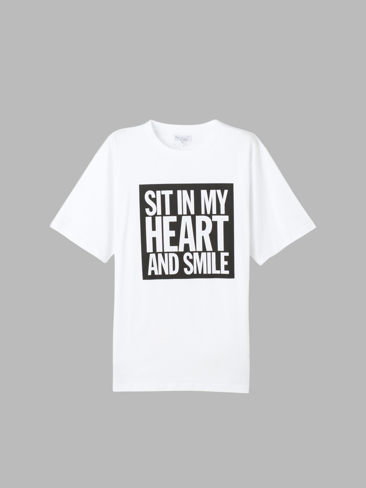 FEMME ウィメンズ SDD7 TS アーティストTシャツ John Giorno ホワイト