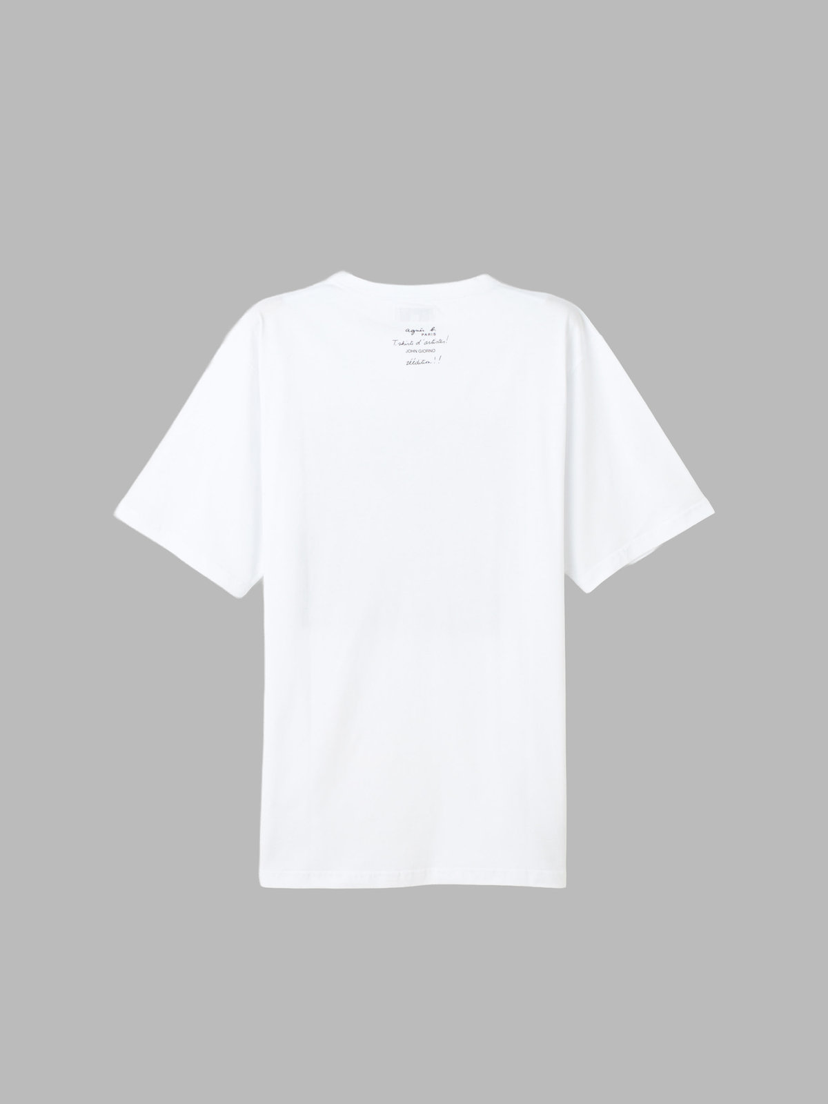 FEMME ウィメンズ SDD7 TS アーティストTシャツ John Giorno ホワイト