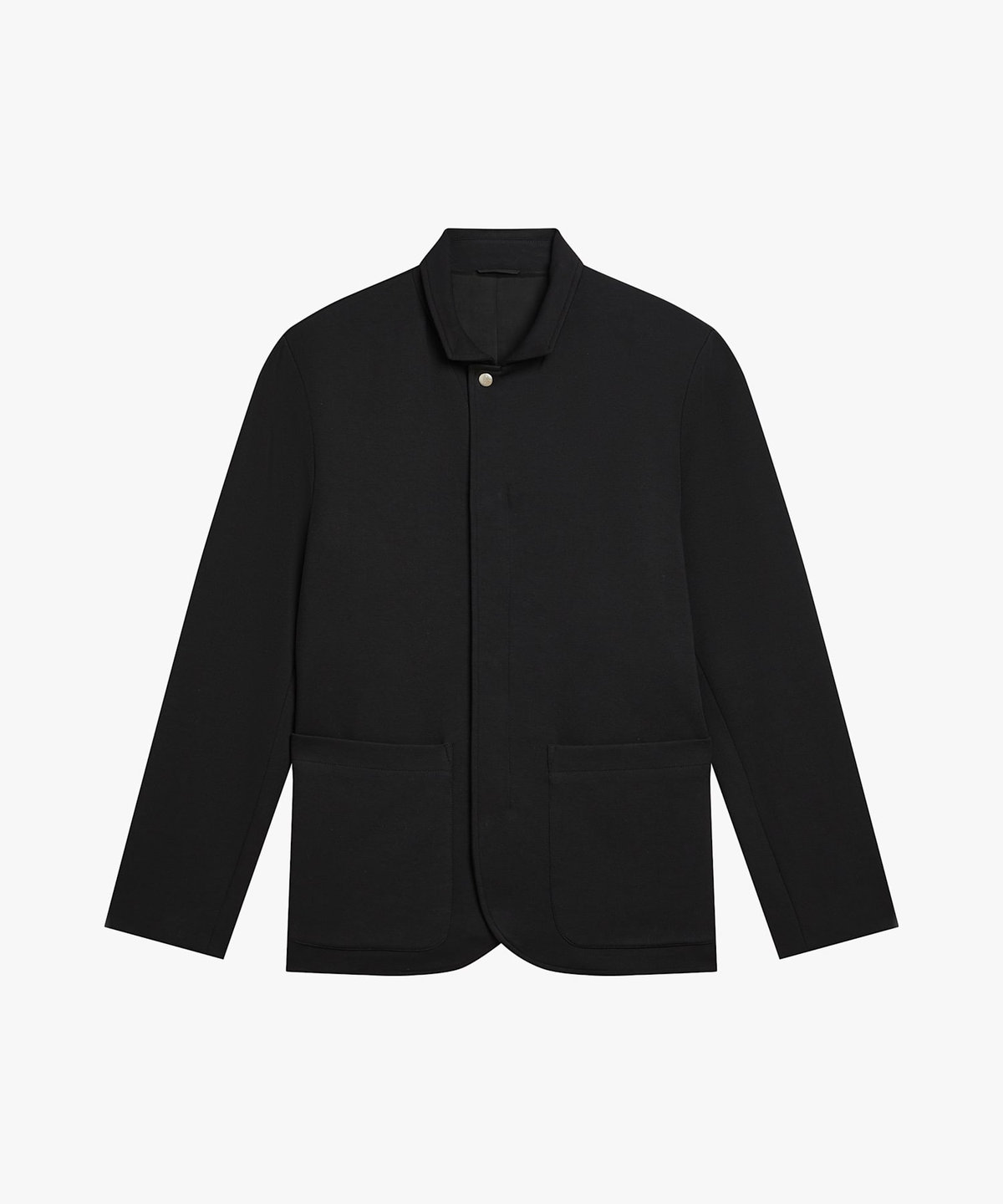 HOMME メンズ メンズ ジップ テーラードジャケット ブラック
