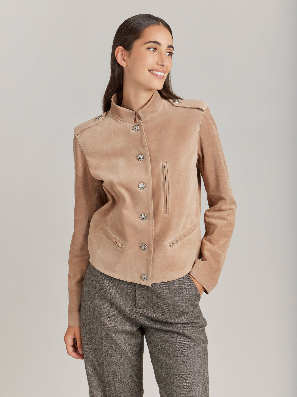 FEMME ウィメンズ 【Outlet】CU11 BLOUSON ブルゾン ベージュ