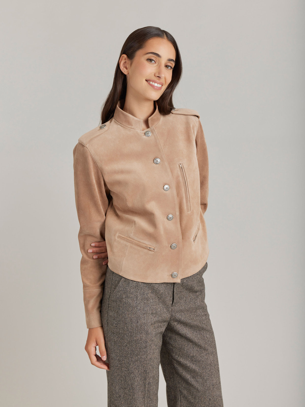 FEMME ウィメンズ 【Outlet】CU11 BLOUSON ブルゾン ベージュ