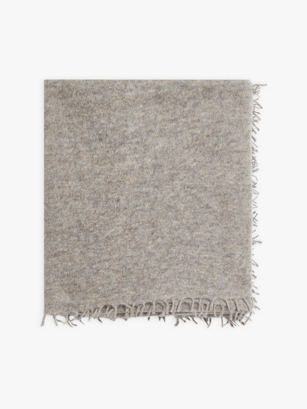 FEMME ウィメンズ カシミヤ ストール ”Lilwenn” グレー