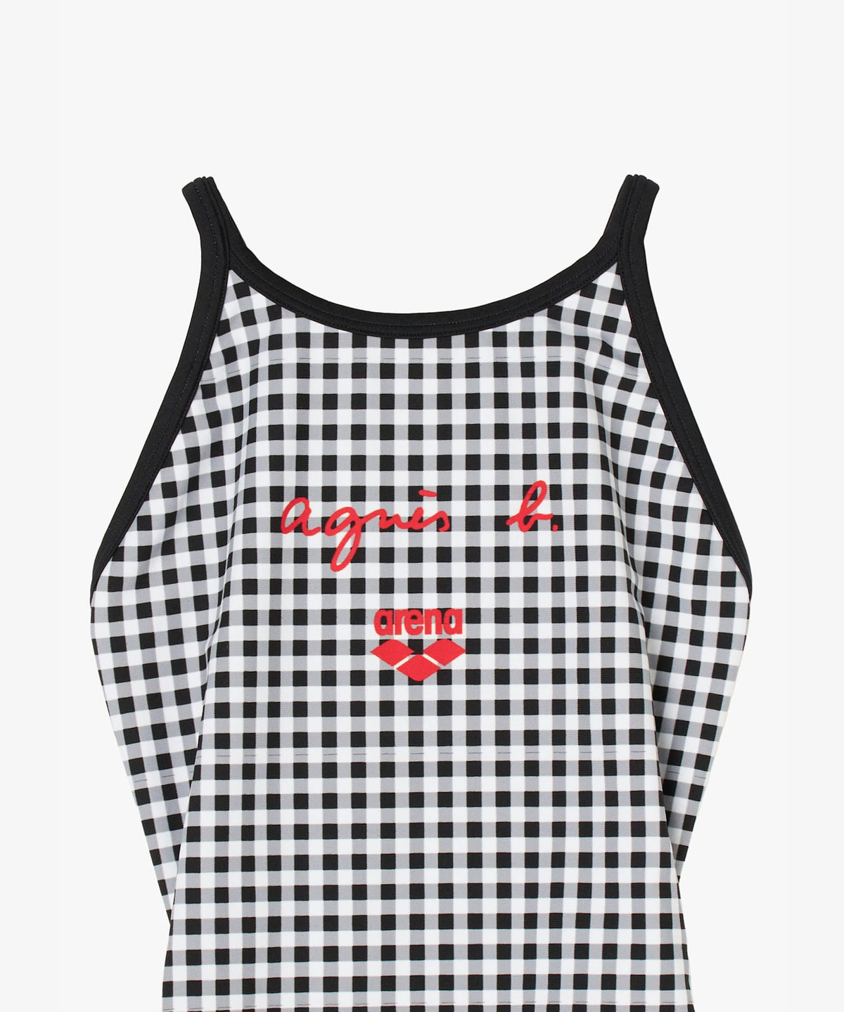 FEMME ウィメンズ agnes b. x arena タフスーツ トレーニングワンピース 水着 ブラック