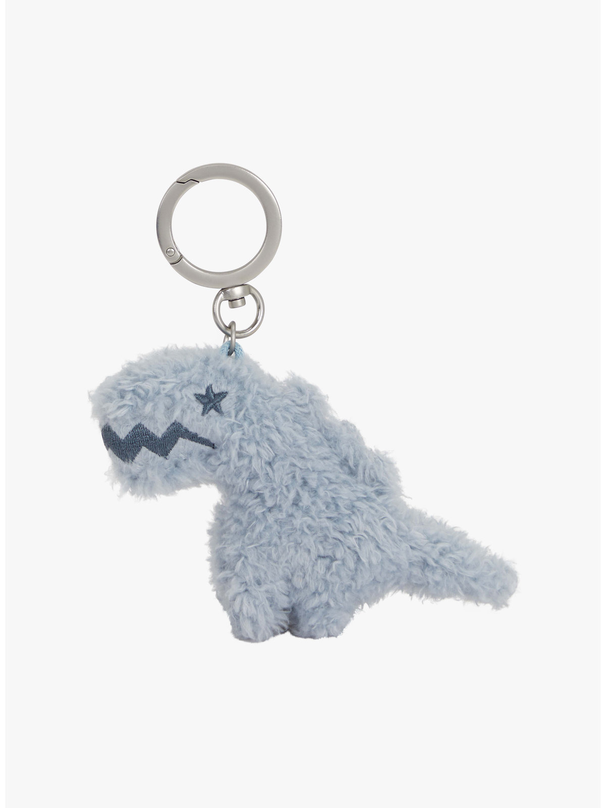 HOMME メンズ SPORT b. ディノ ファーリー キーチェーン ブルー系その他