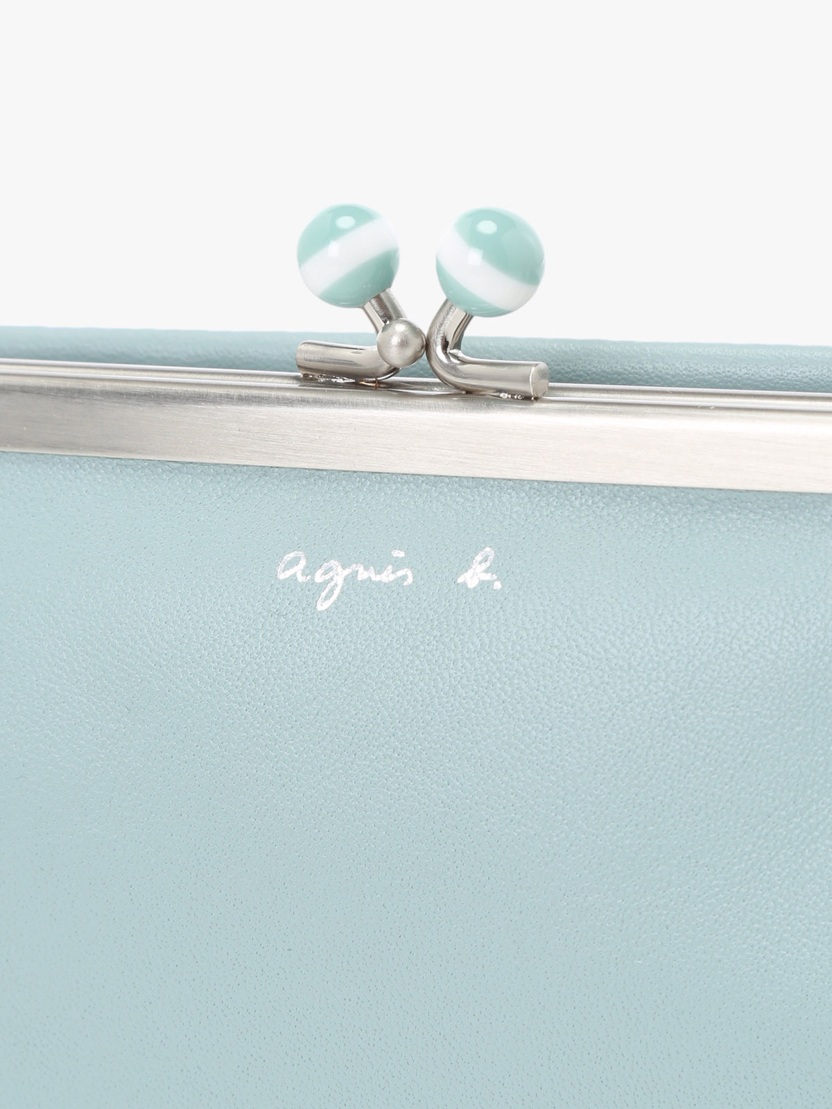 VOYAGE ウィメンズ バッグ＆ウォレット レザー がま口 ウォレット ”Irene” PAW07-03 ブルー