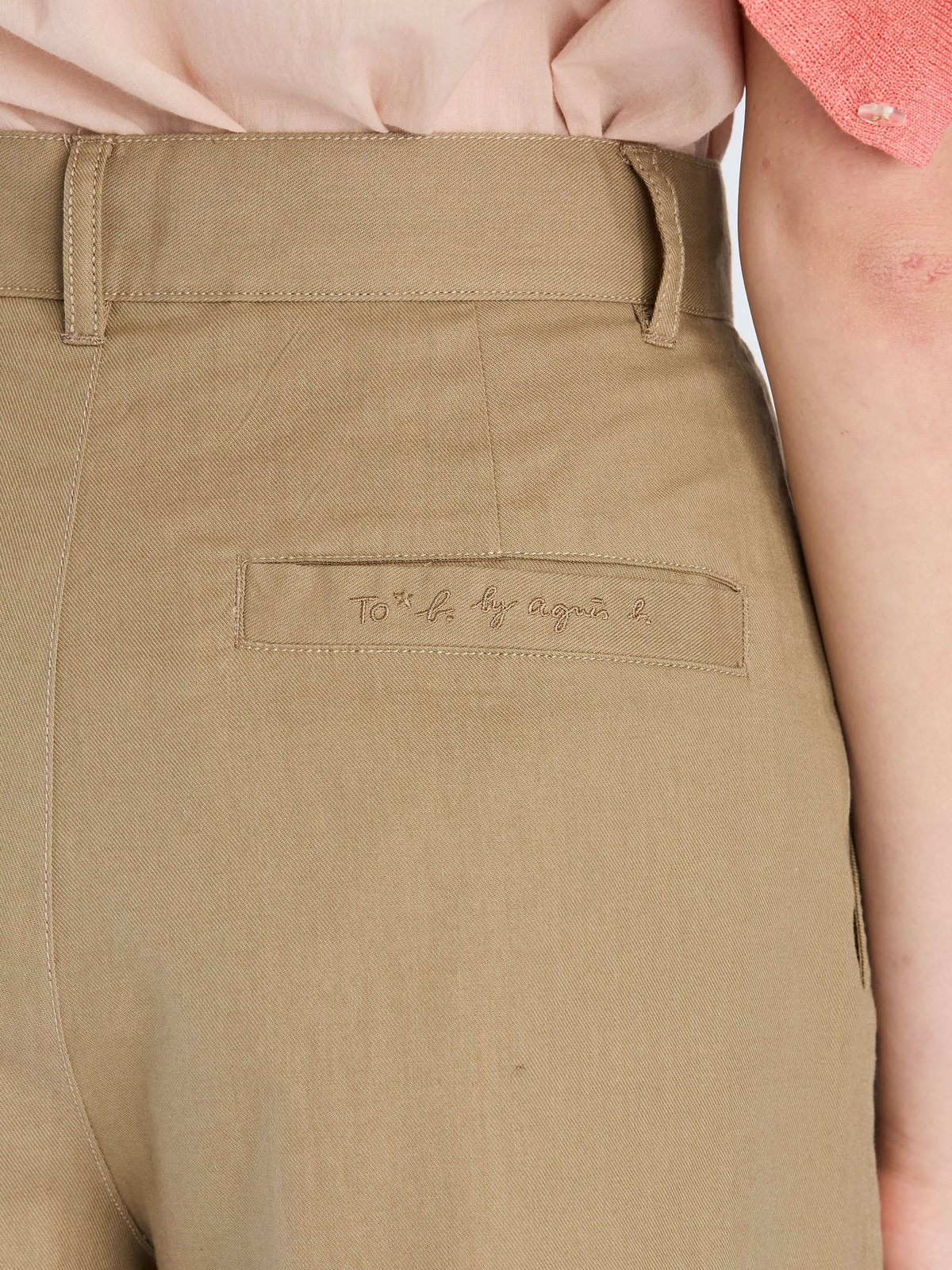 To b. by agnès b. 【Outlet】コットン ショートパンツ ベージュ