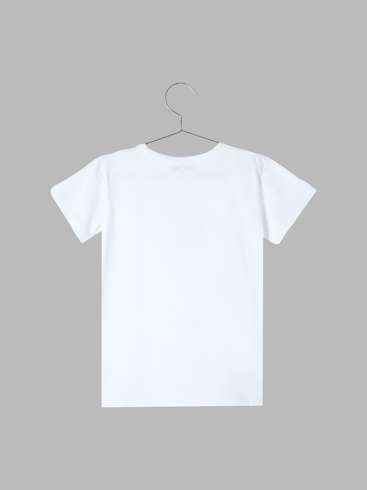 ENFANT ユニセックス キッズ ロゴ コットン 半袖 Tシャツ ホワイト