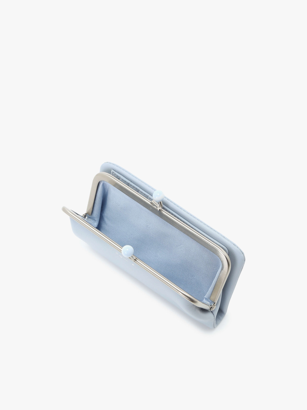 VOYAGE ウィメンズ バッグ＆ウォレット レザー がま口 ウォレット ”Irene” PAW07-03 ブルー