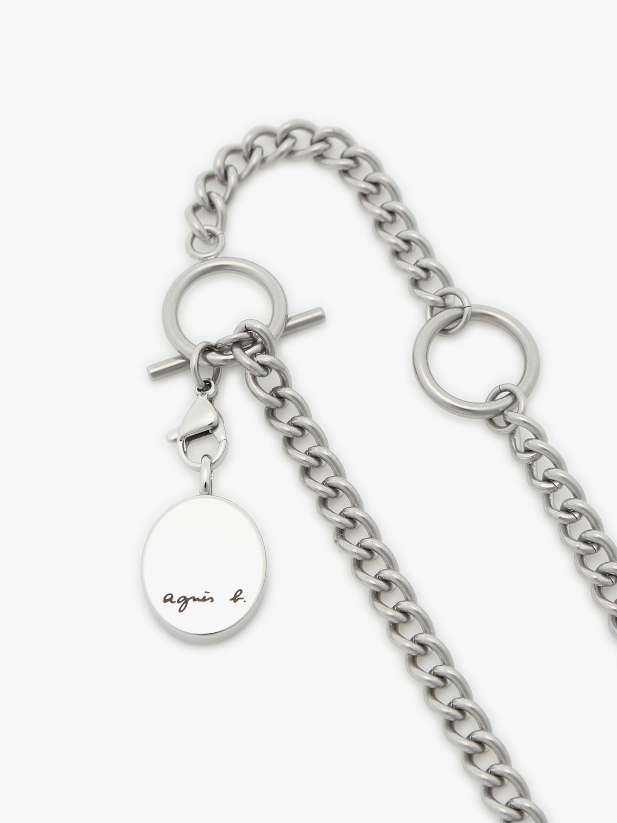 HOMME メンズ 【Outlet】メンズ ネックレス "Ben" シルバー