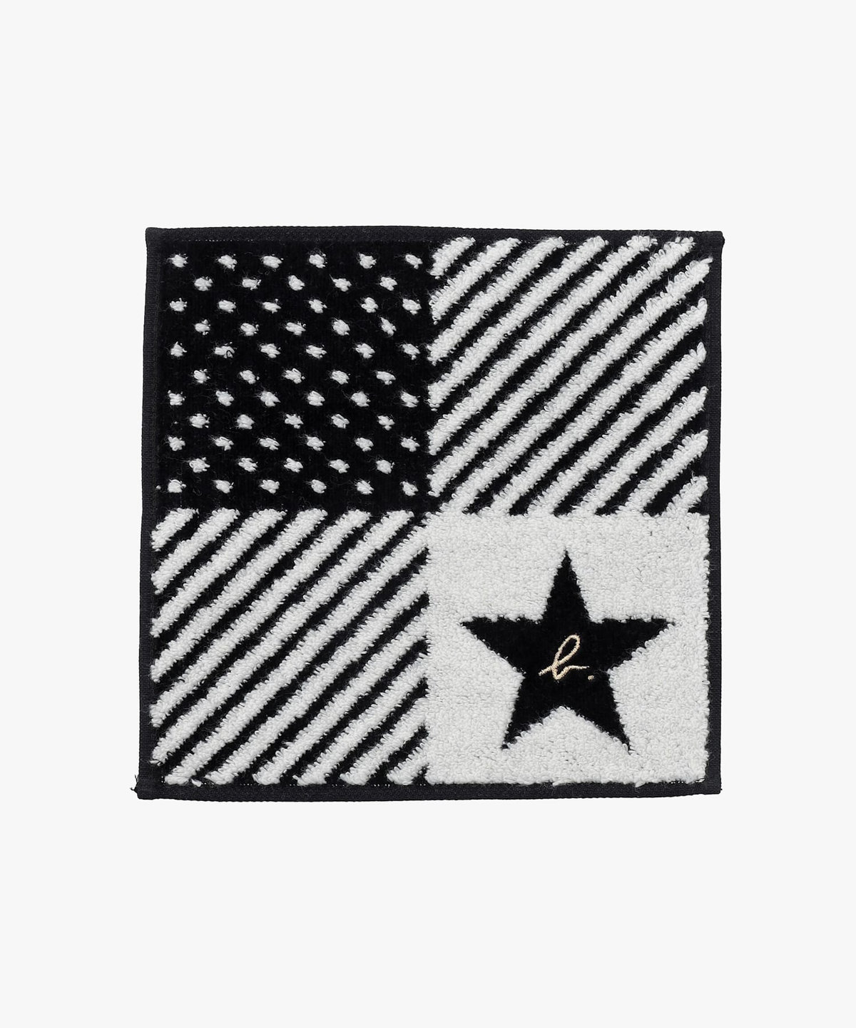 FEMME ウィメンズ "b."ロゴ スター ミニ タオルハンカチ ホワイト