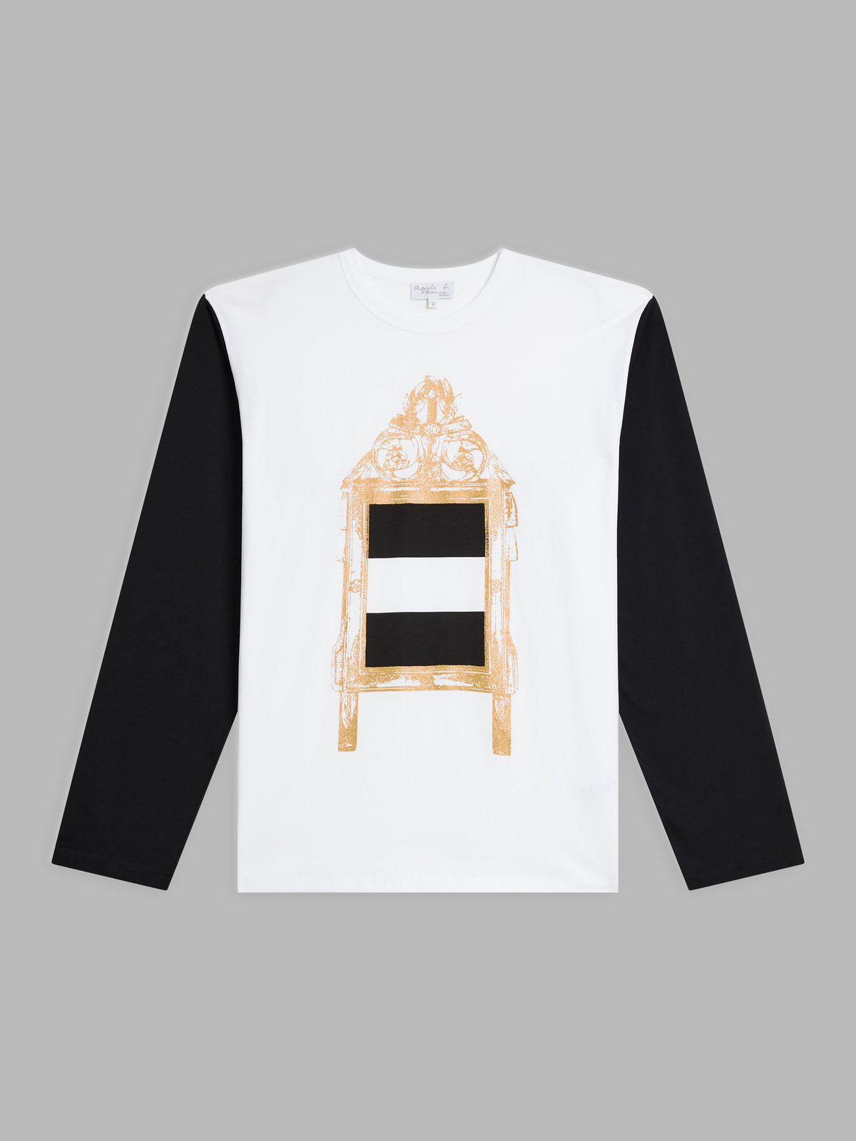 HOMME メンズ SEZ0 TS MARK Tシャツ ホワイト