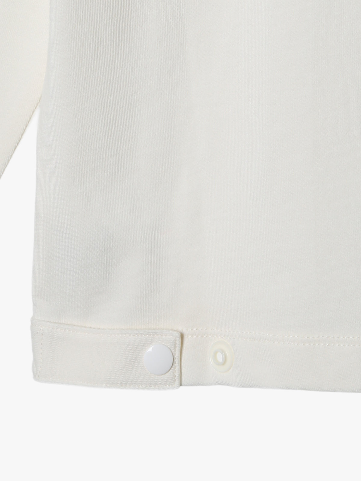 ENFANT ユニセックス キッズ マルチカラー コットン 長袖 カーディガンプレッション ホワイト