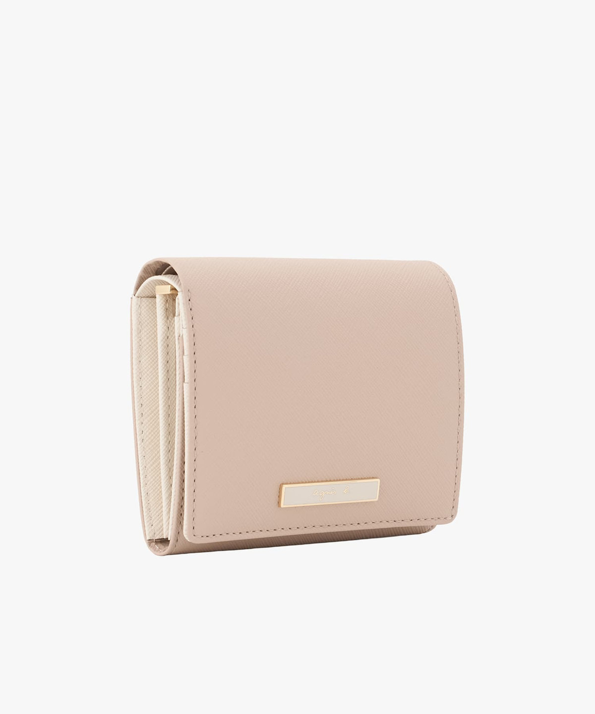 VOYAGE ウィメンズ バッグ＆ウォレット レザー 二つ折り ウォレット "Erika" QAW05-01 ベージュ系その他