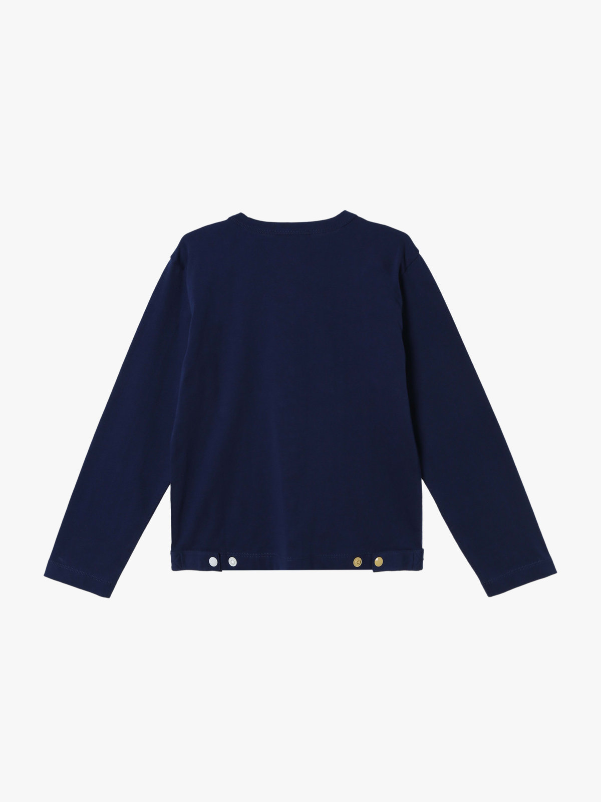 ENFANT ユニセックス キッズ マルチカラー コットン 長袖 カーディガンプレッション ネイビー