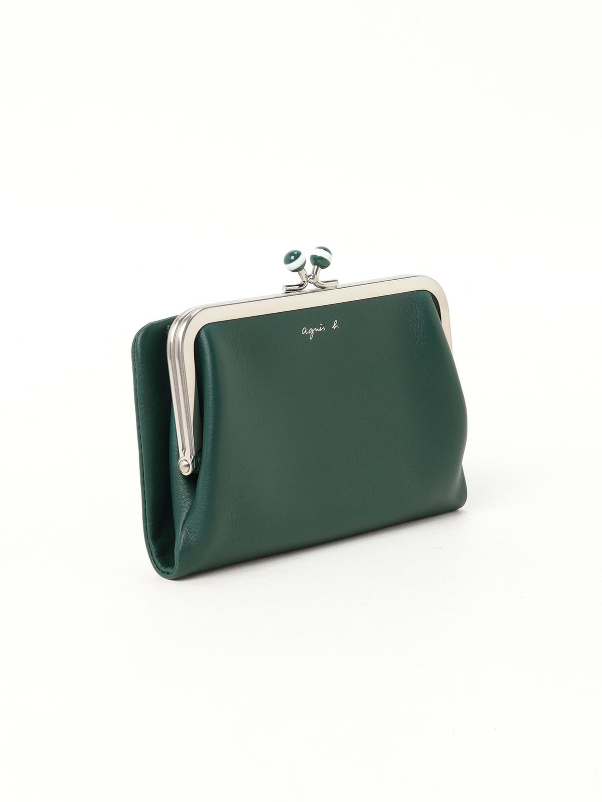 VOYAGE ウィメンズ バッグ＆ウォレット レザー がま口 ウォレット "Irene" PAW07-03 グリーン