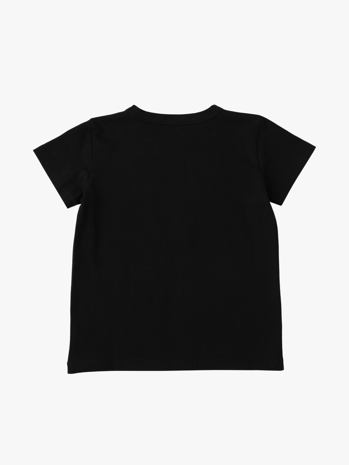 ENFANT ユニセックス キッズ アイコニック コットン 半袖 Tシャツ "Sarajevo heart" ブラック