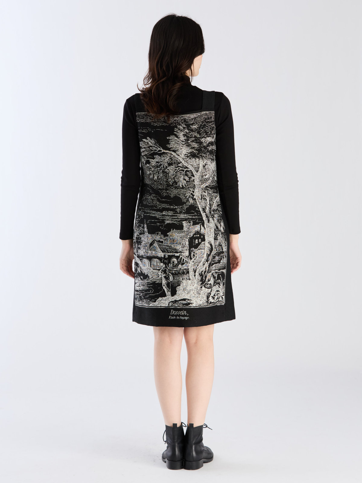 FEMME ウィメンズ 【Outlet】TV84 ROBE ワンピース ブラック