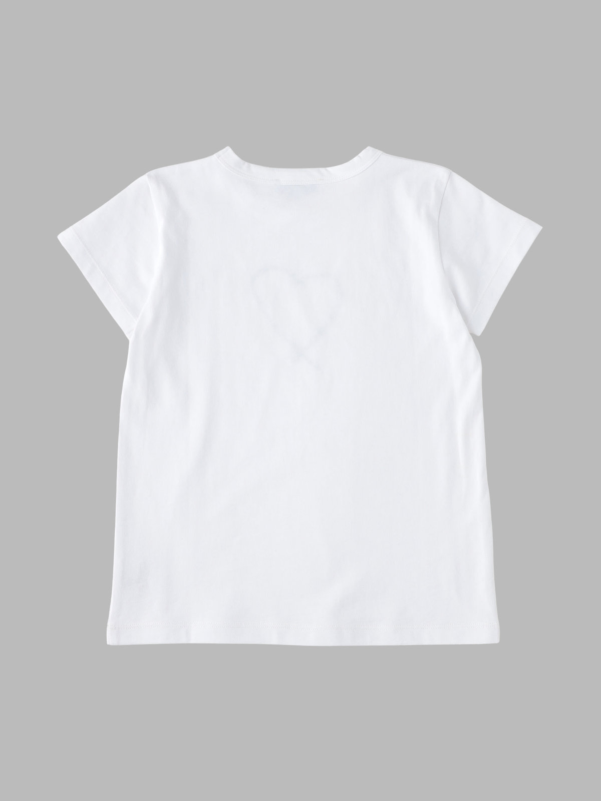 ENFANT ユニセックス キッズ アイコニック コットン 半袖 Tシャツ "Sarajevo heart" ホワイト