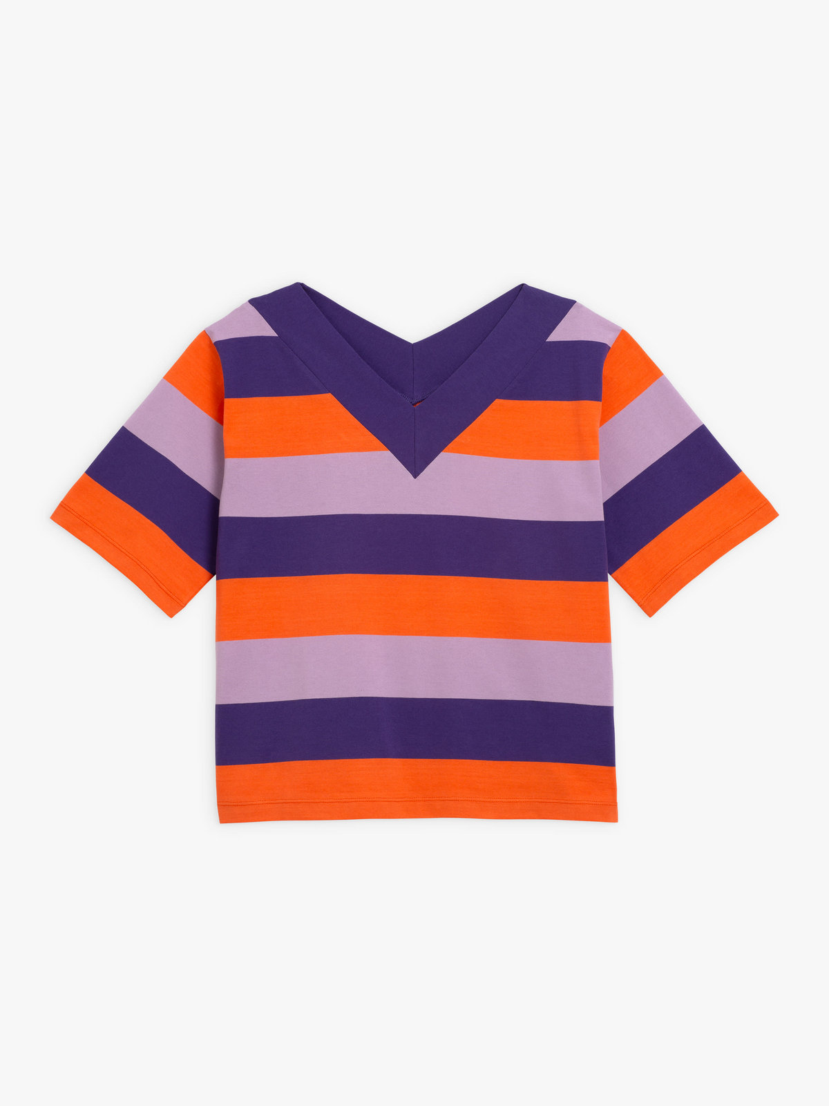 FEMME ウィメンズ JIC8 TS ERNEST MCD Tシャツ パープル×オレンジ