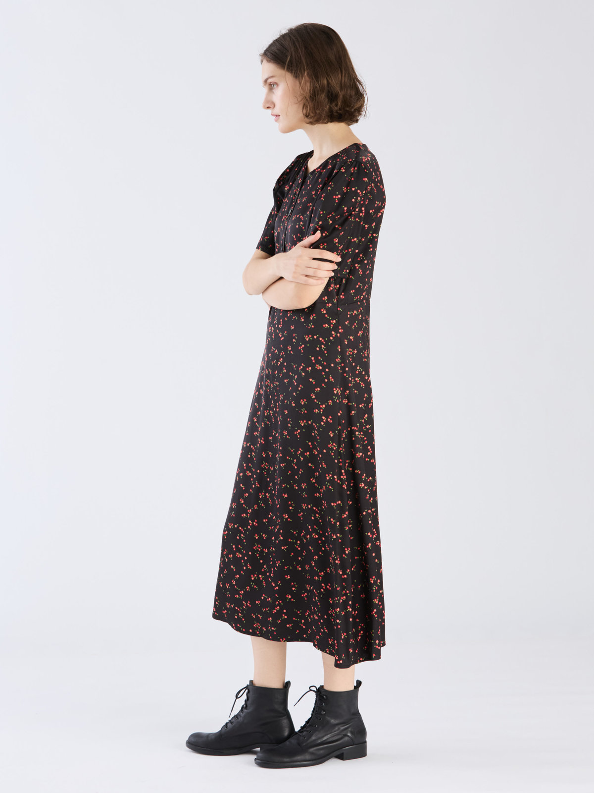 FEMME ウィメンズ 【Outlet】IDP0 ROBE ワンピース レッド