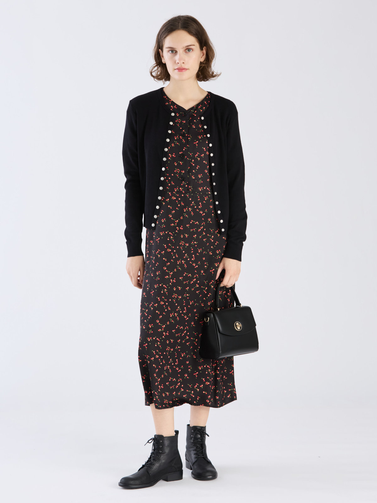 FEMME ウィメンズ 【Outlet】IDP0 ROBE ワンピース レッド