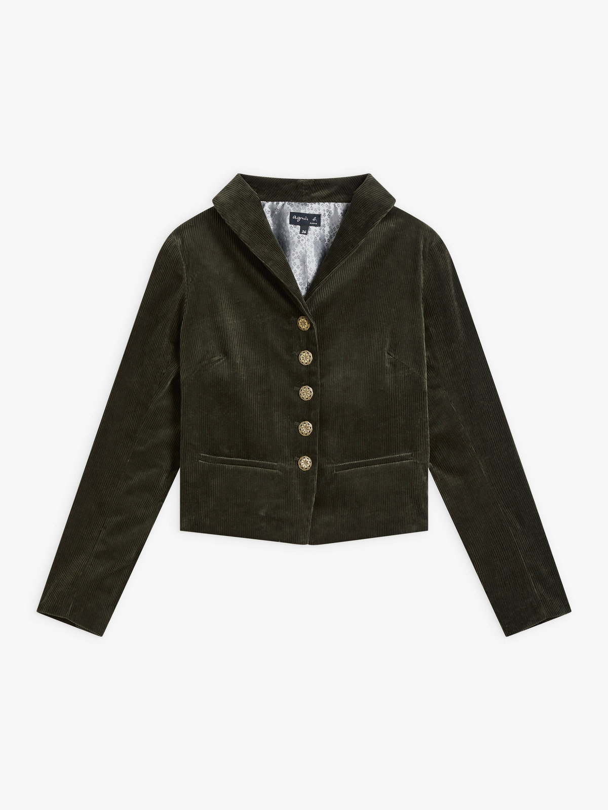 FEMME ウィメンズ 【Outlet】UR88 VESTE コート カーキ