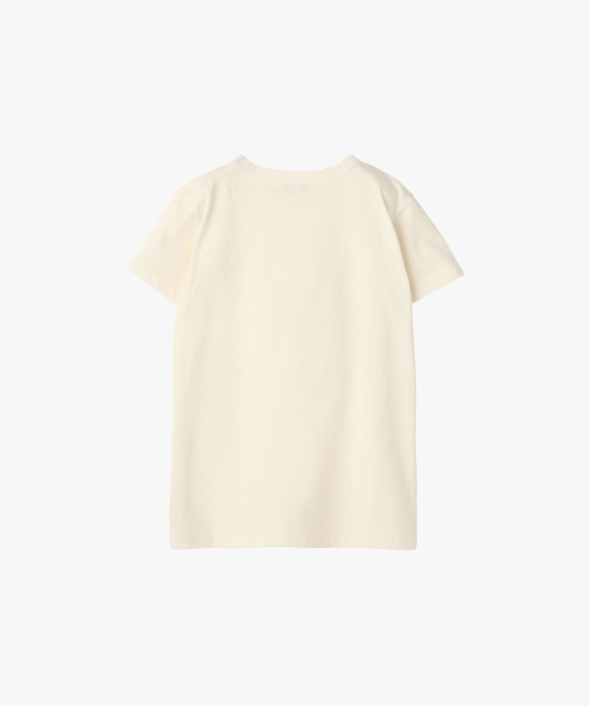 ENFANT ユニセックス キッズ ロゴ ボーダー プリント コットン 半袖 Tシャツ "Etoile" ホワイト
