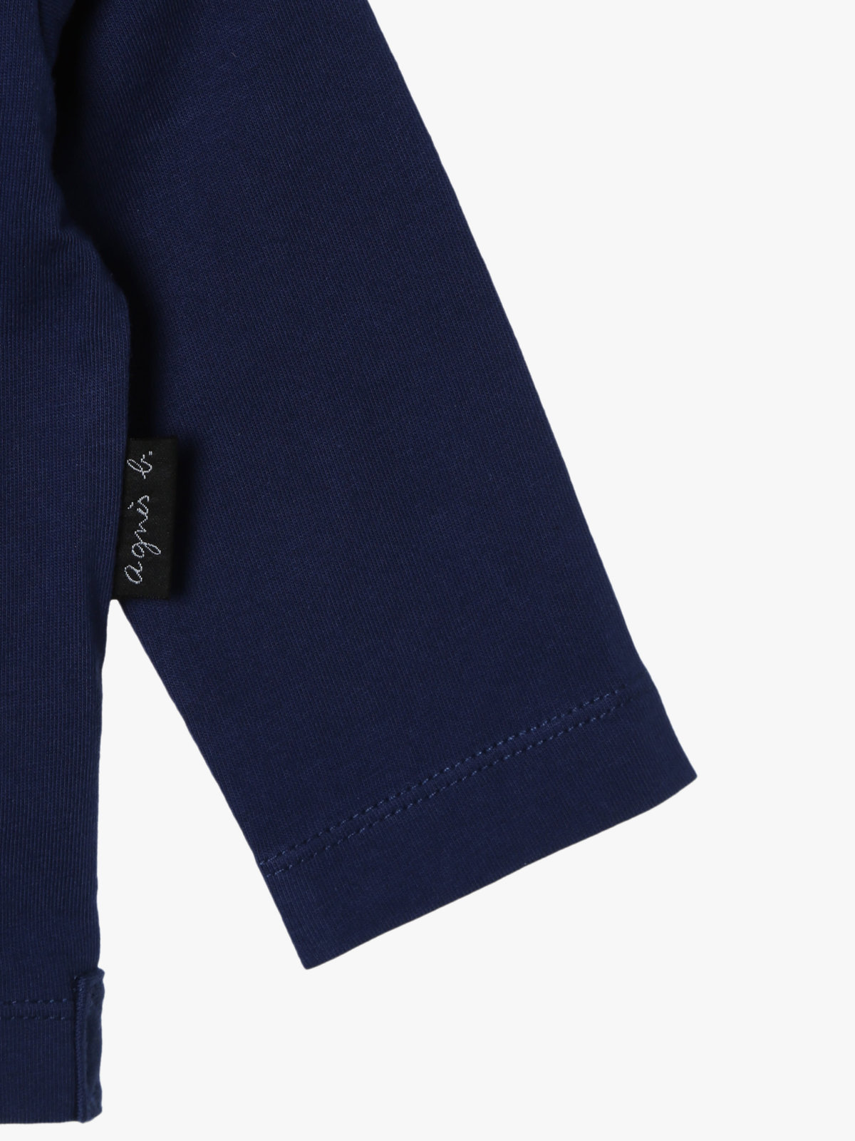 ENFANT ベビー ベビー マルチカラー コットン 長袖 カーディガンプレッション ネイビー