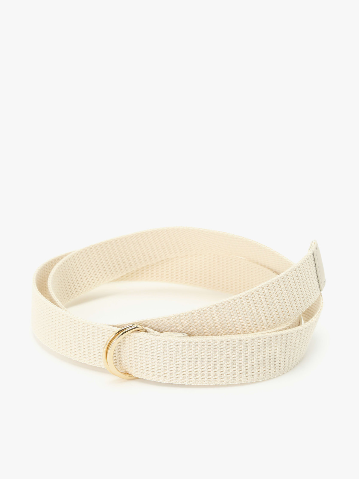 To b. by agnès b. カラー ベルト ホワイト