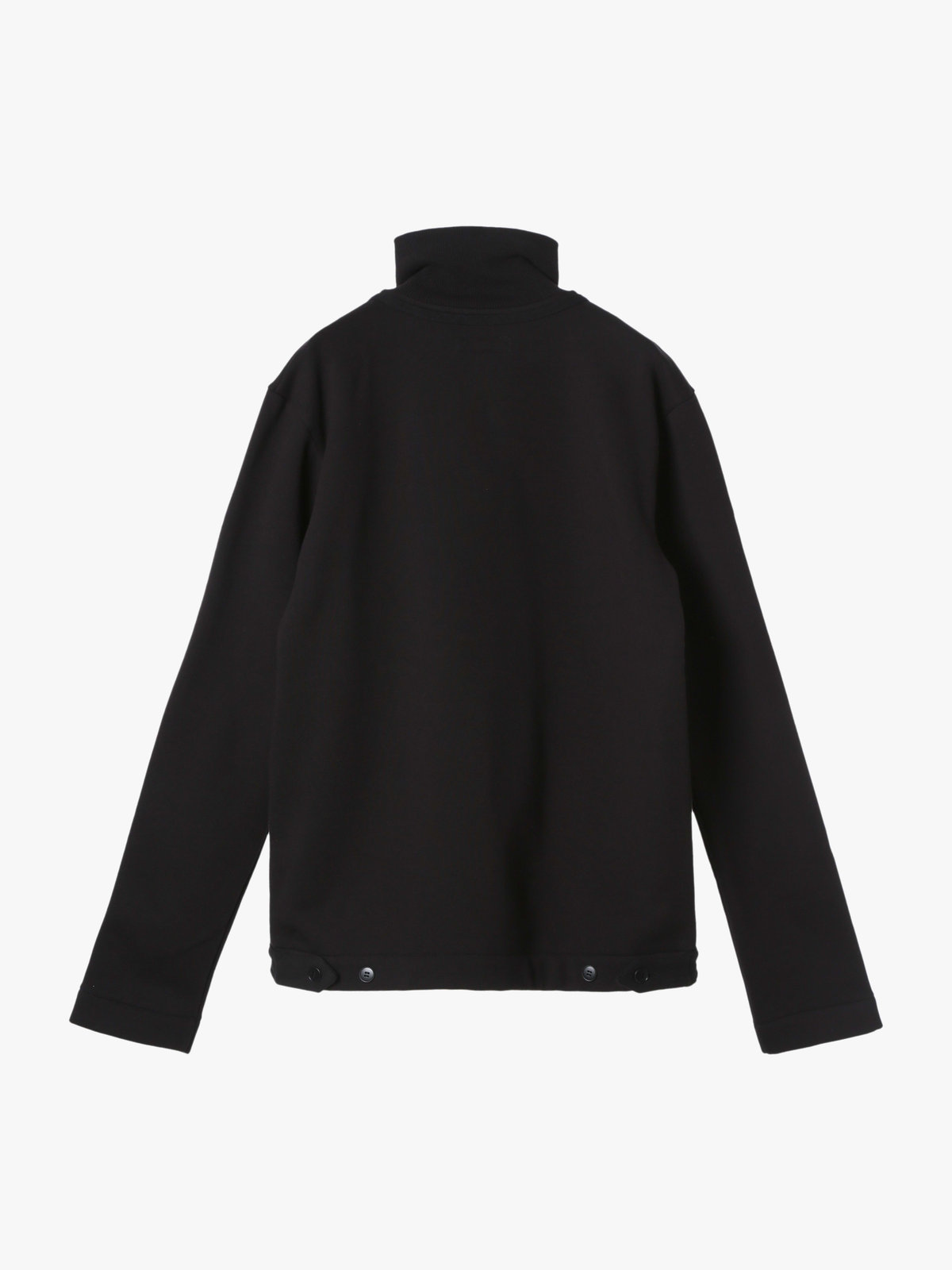 HOMME メンズ メンズ ジップアップ カーディガン ”Routier” ブラック