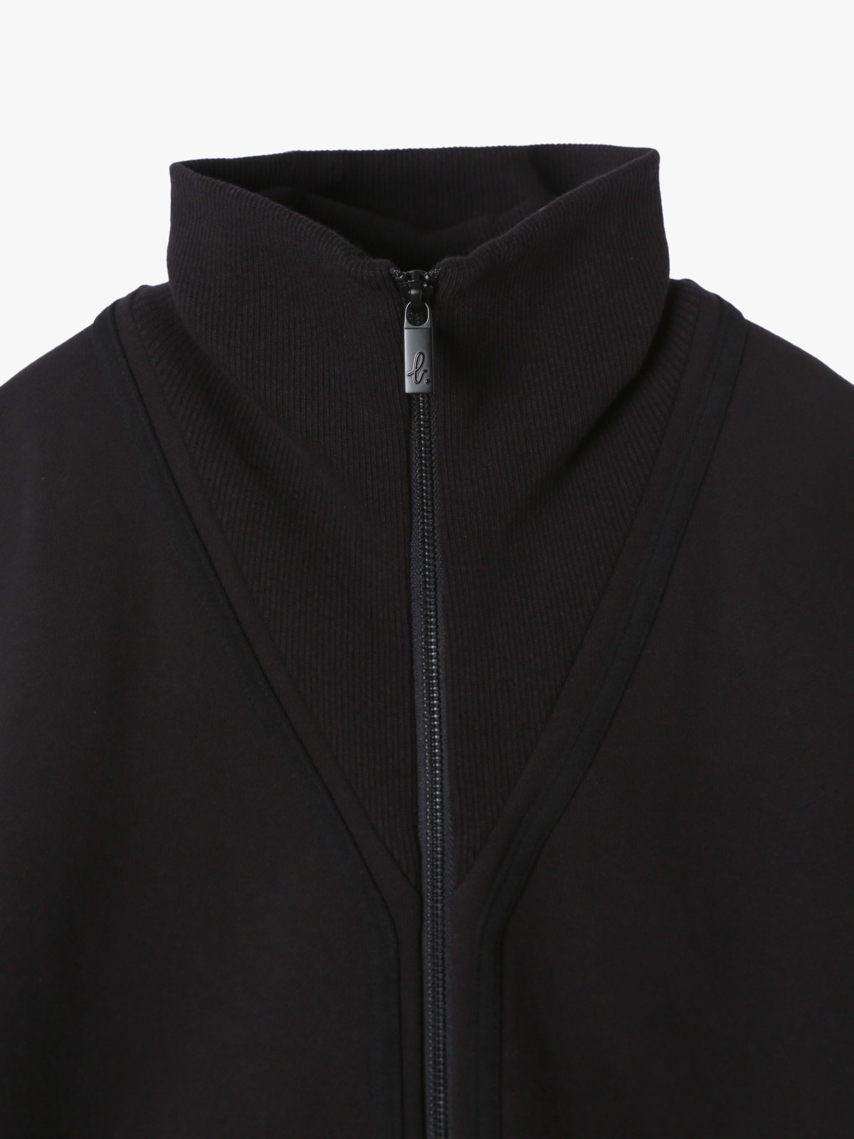 HOMME メンズ メンズ ジップアップ カーディガン ”Routier” ブラック