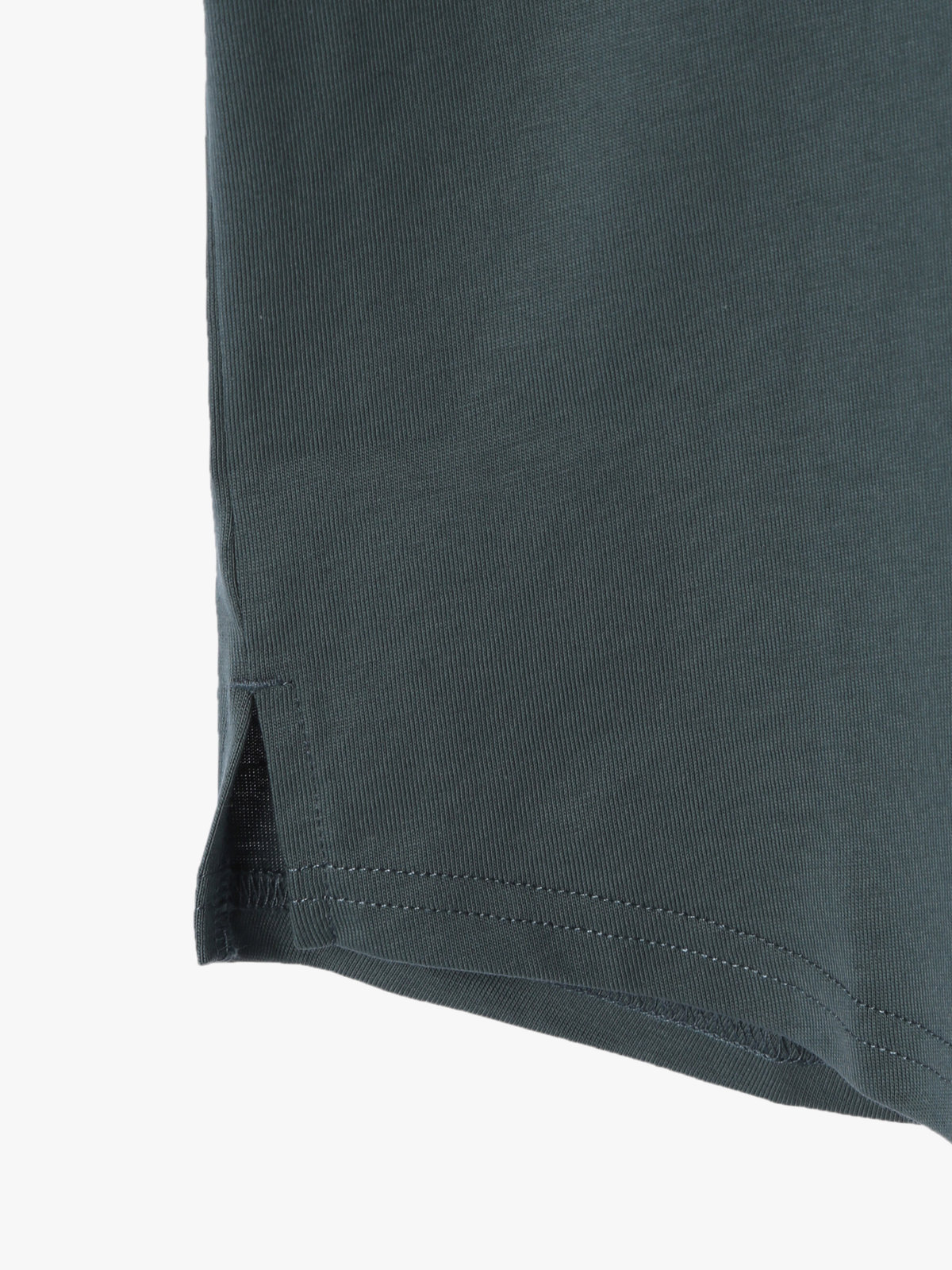 HOMME メンズ メンズ コットン 長袖 ジップシャツ ”Metro” グリーン