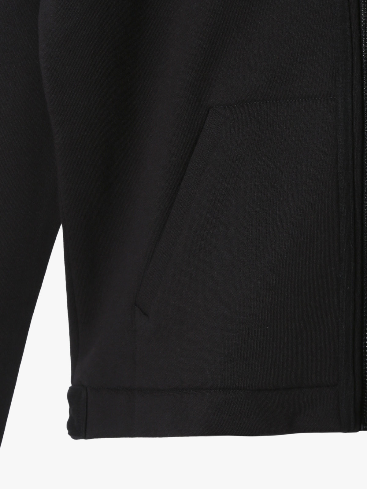 HOMME メンズ メンズ ジップアップ カーディガン ”Routier” ブラック