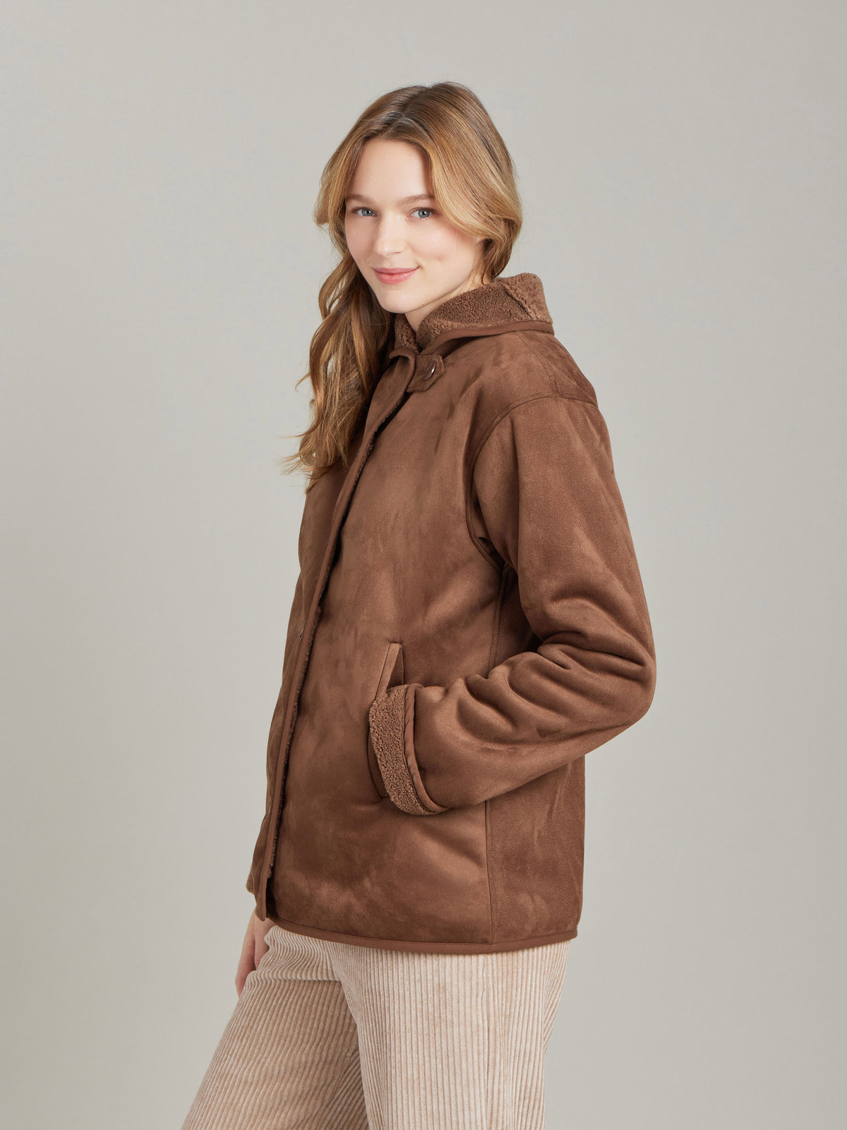 FEMME ウィメンズ 【Outlet】UT81 VESTE ジャケット ベージュ