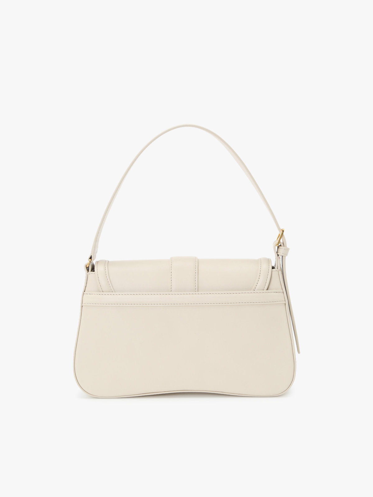 VOYAGE ウィメンズ バッグ＆ウォレット レザー ミディアム ショルダーバッグ”Ingrid” ZAS04-01 オフホワイト