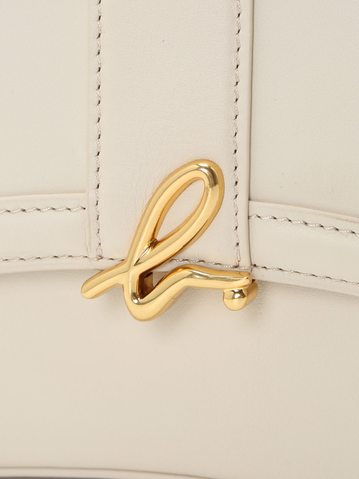 VOYAGE ウィメンズ バッグ＆ウォレット レザー ミディアム ショルダーバッグ”Ingrid” ZAS04-01 オフホワイト