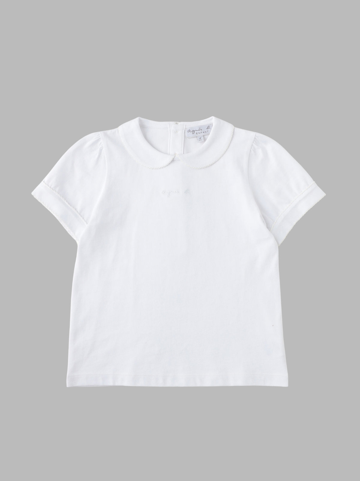 ENFANT ユニセックス キッズ コットン Tシャツ ホワイト