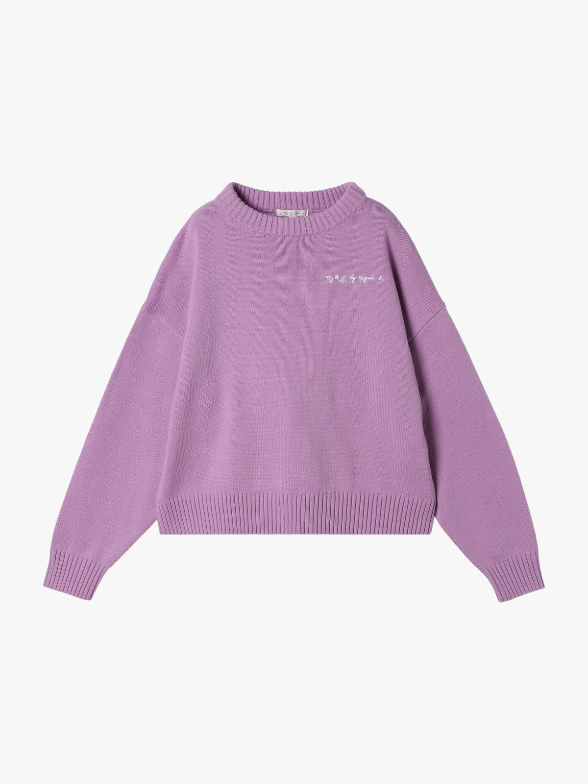 To b. by agnès b. SOFT KNIT SHORT PO マルチ
