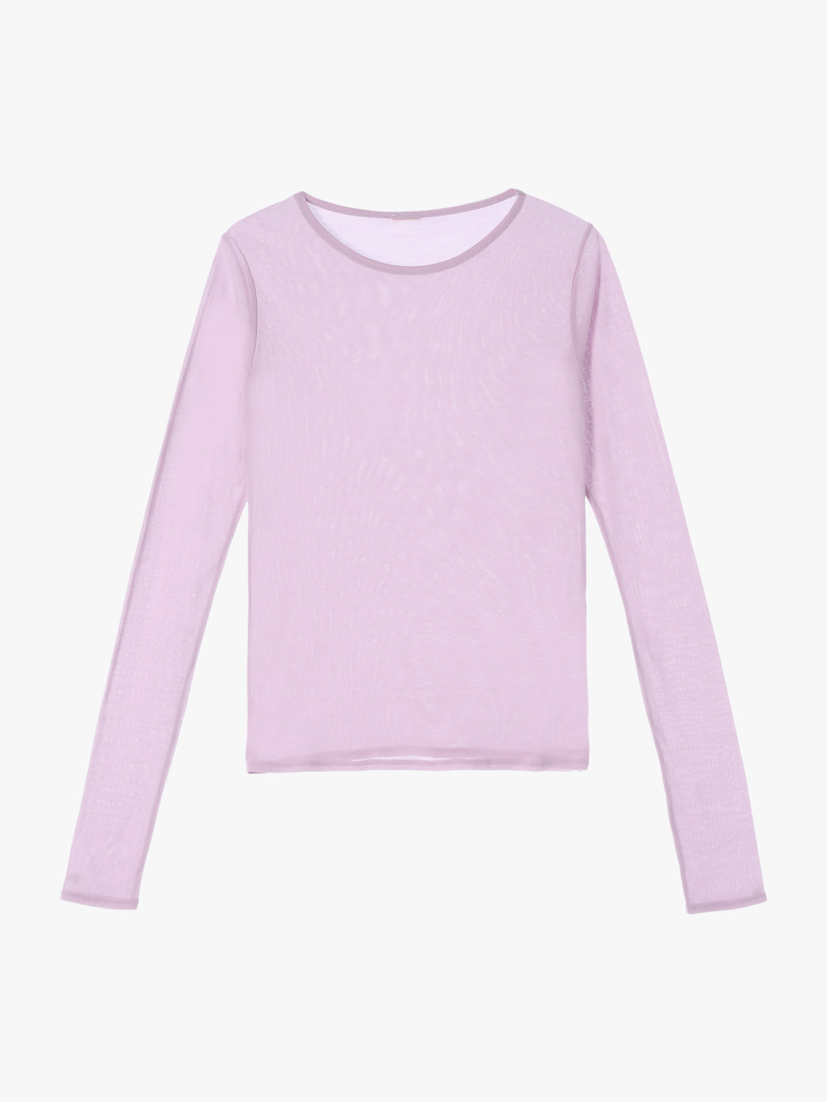 To b. by agnès b. 【Outlet】シアーロングTシャツ ピンク