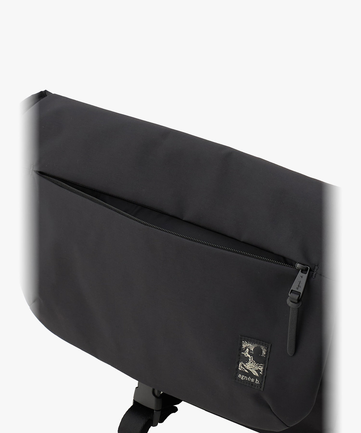 VOYAGE メンズ バッグ＆ウォレット ナイロン ラージ ショルダーバッグ "Trip" ZAH01-09 ブラック