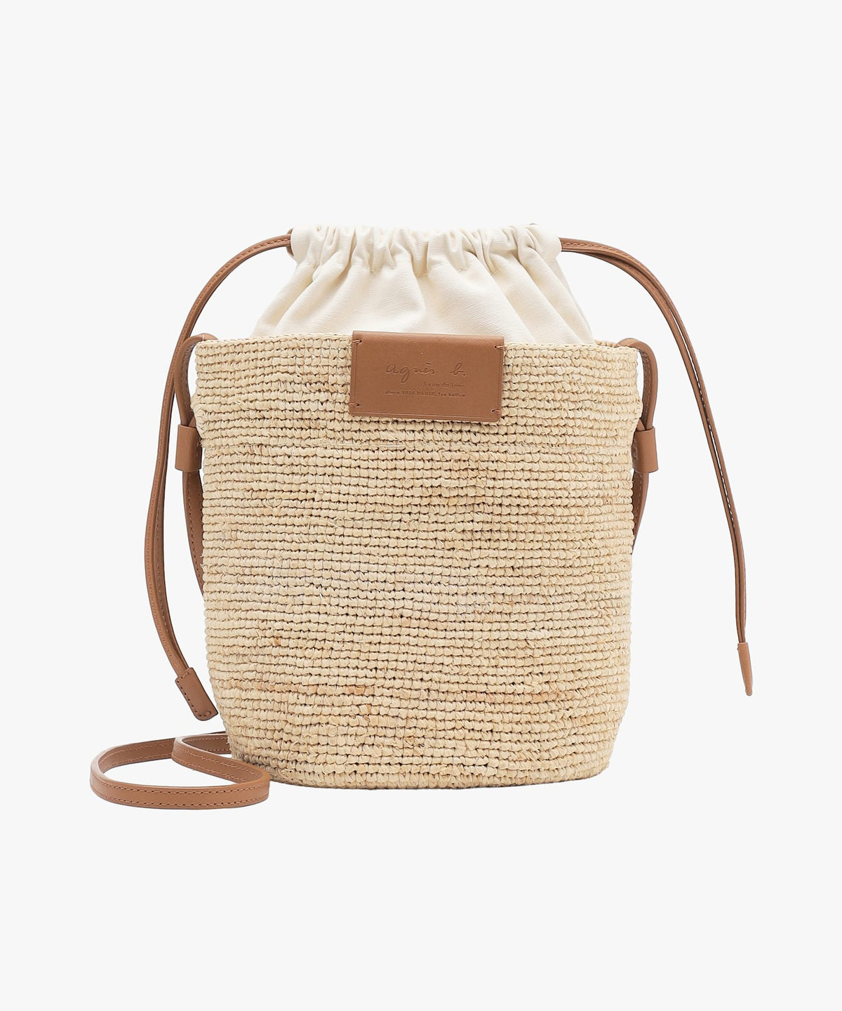 VOYAGE ウィメンズ バッグ＆ウォレット ラフィア スモール ショルダーバッグ YAX08-02 キャメル