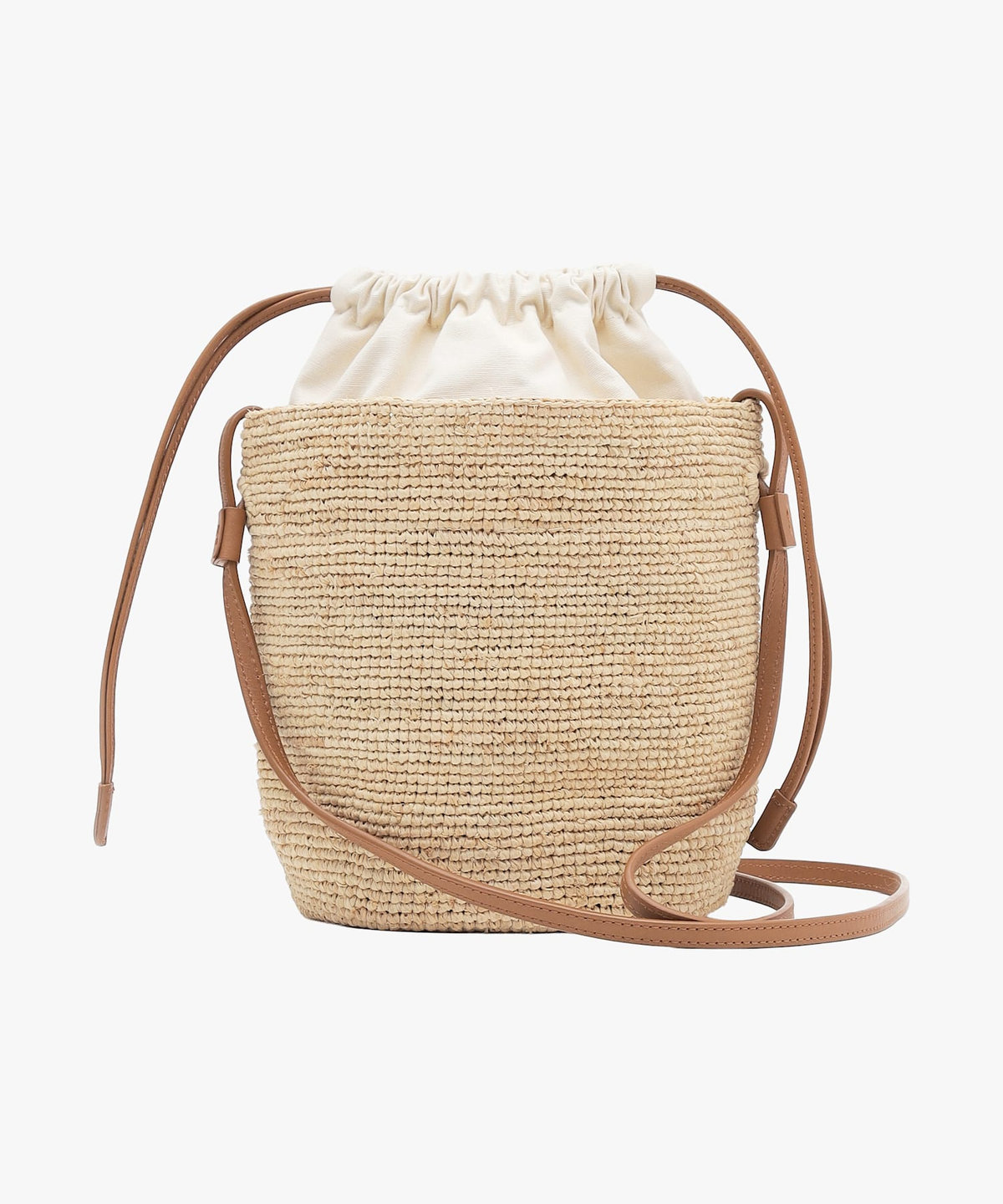 VOYAGE ウィメンズ バッグ＆ウォレット ラフィア スモール ショルダーバッグ YAX08-02 キャメル