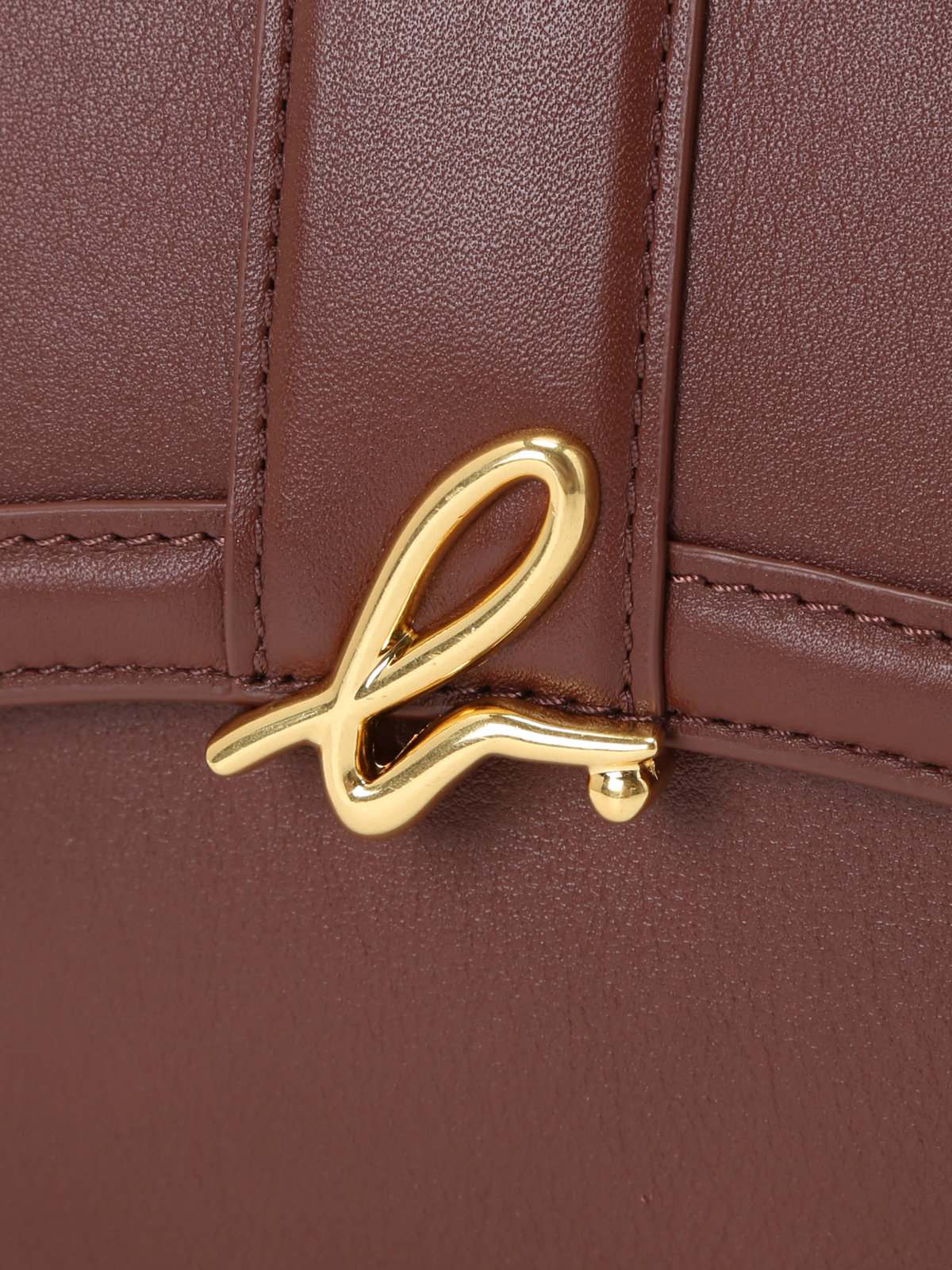 VOYAGE ウィメンズ バッグ＆ウォレット レザー ミディアム ショルダーバッグ”Ingrid” ZAS04-01 ブラウン