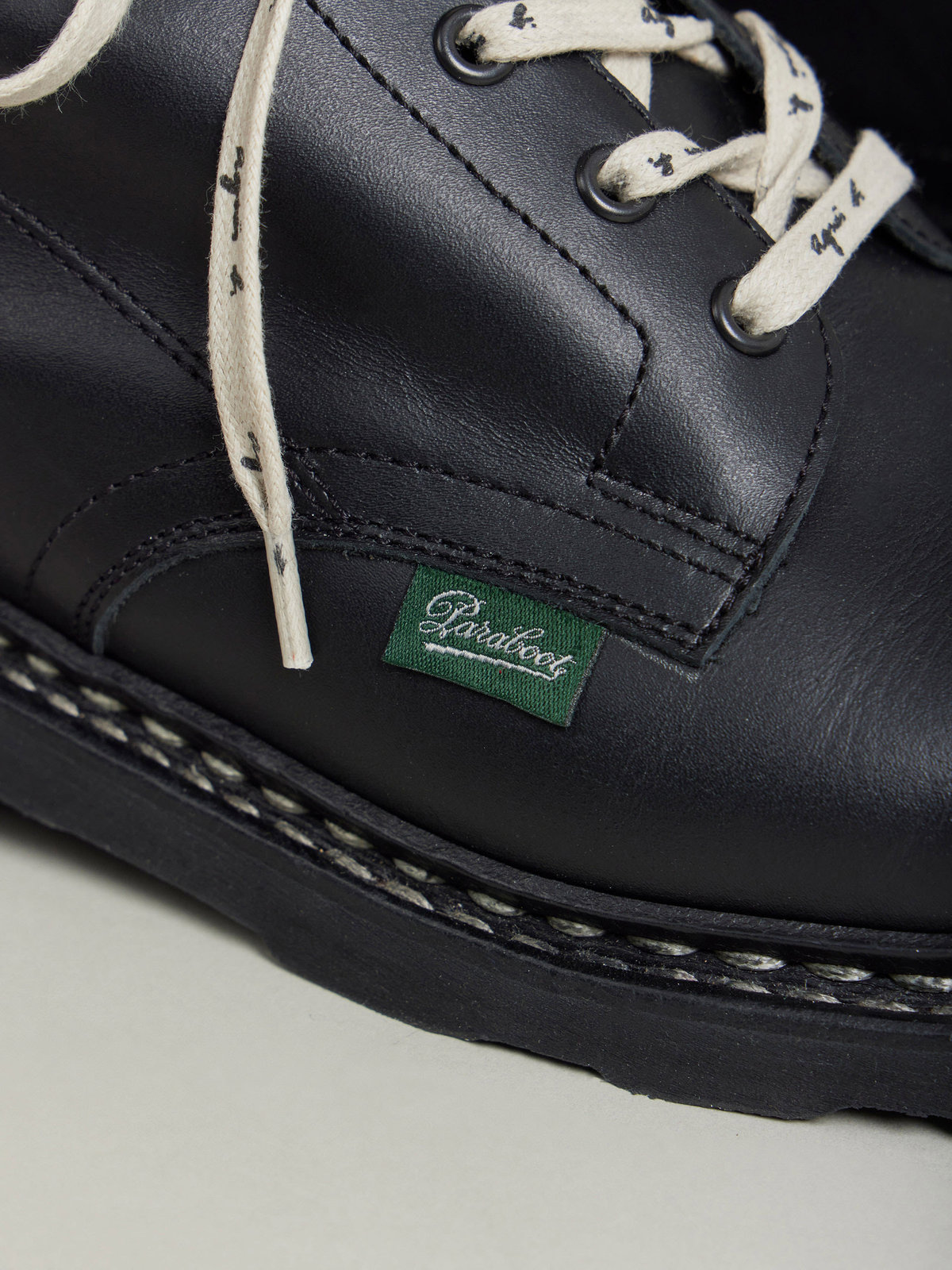 FEMME ウィメンズ CU01 BOTTINES agnes b. x PARABOOT ブーツ ブラック