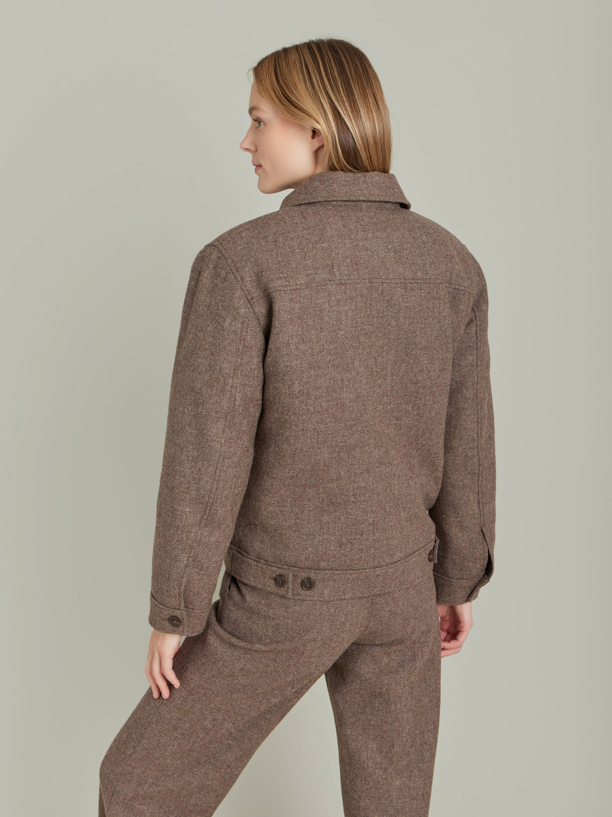 FEMME ウィメンズ 【Outlet】TU59 BLOUSON ブルゾン ブラウン