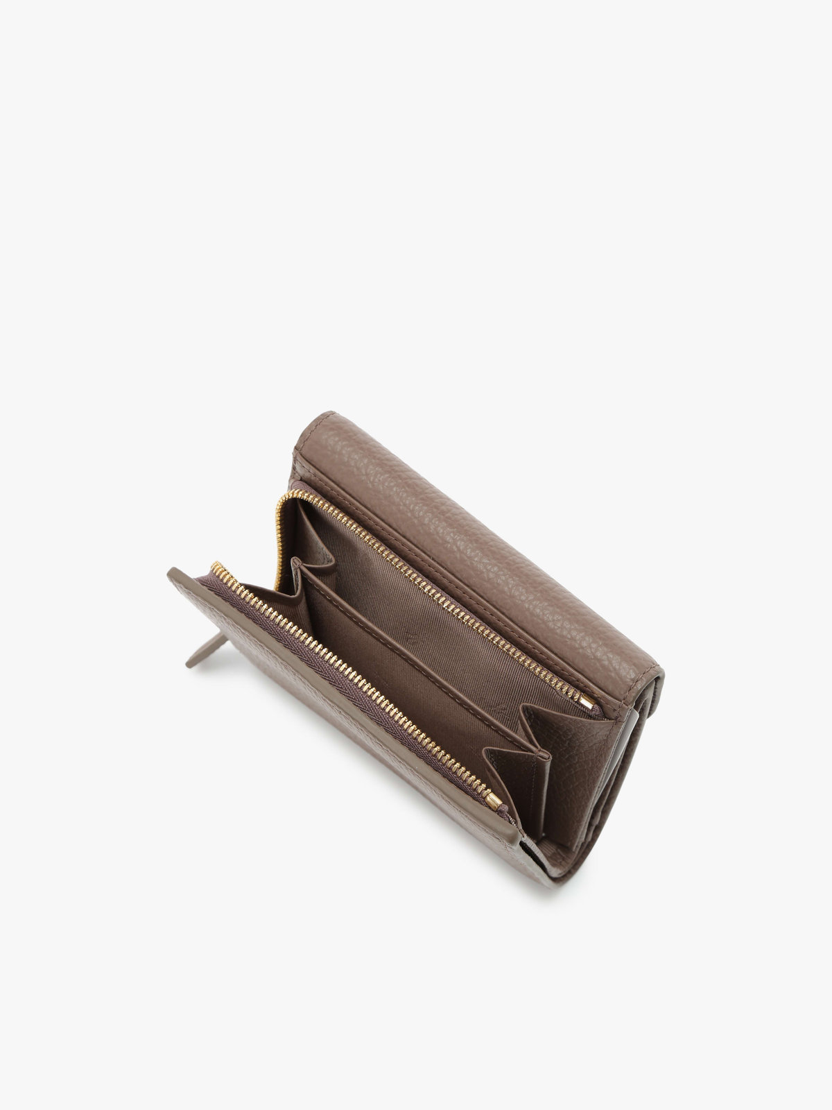 VOYAGE ウィメンズ バッグ＆ウォレット レザー 三つ折り ウォレット ”The b.” ABW02-01 ブラウン系その他