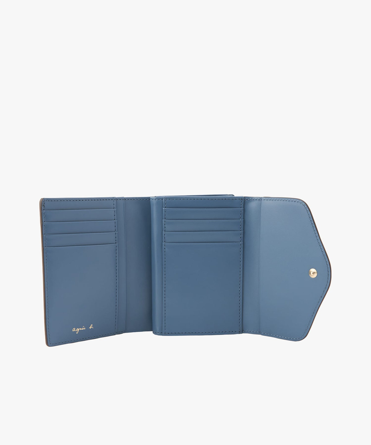 VOYAGE ウィメンズ バッグ＆ウォレット レザー 三つ折り ウォレット "ava" TAW02A-01 ブルー系その他